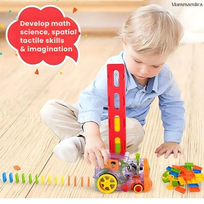 BlockChase™ – Race, Set, Domino | Instant Chain Reactions | Perfect for Little Hands