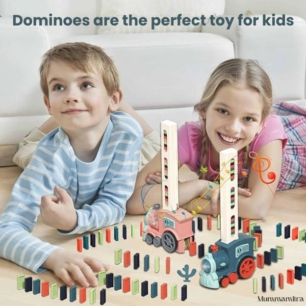 BlockChase™ – Race, Set, Domino | Instant Chain Reactions | Perfect for Little Hands