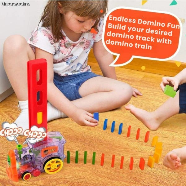 BlockChase™ – Race, Set, Domino | Instant Chain Reactions | Perfect for Little Hands