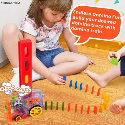 BlockChase™ – Race, Set, Domino | Instant Chain Reactions | Perfect for Little Hands
