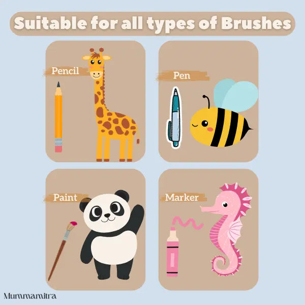 CreativeCanvas Roll™ – Endless 300 cm Doodle Fun for Imaginative Kids | Mummamitra