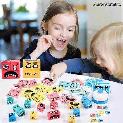WonderFaces™ Expression Blocks – Interactive Face-Changing Puzzle for Kids