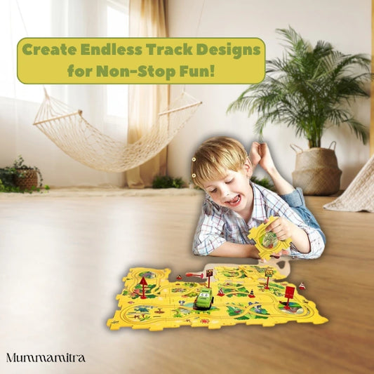 MotoRail Builder™ - Build and Customise with Interactive + Motorised Train Set